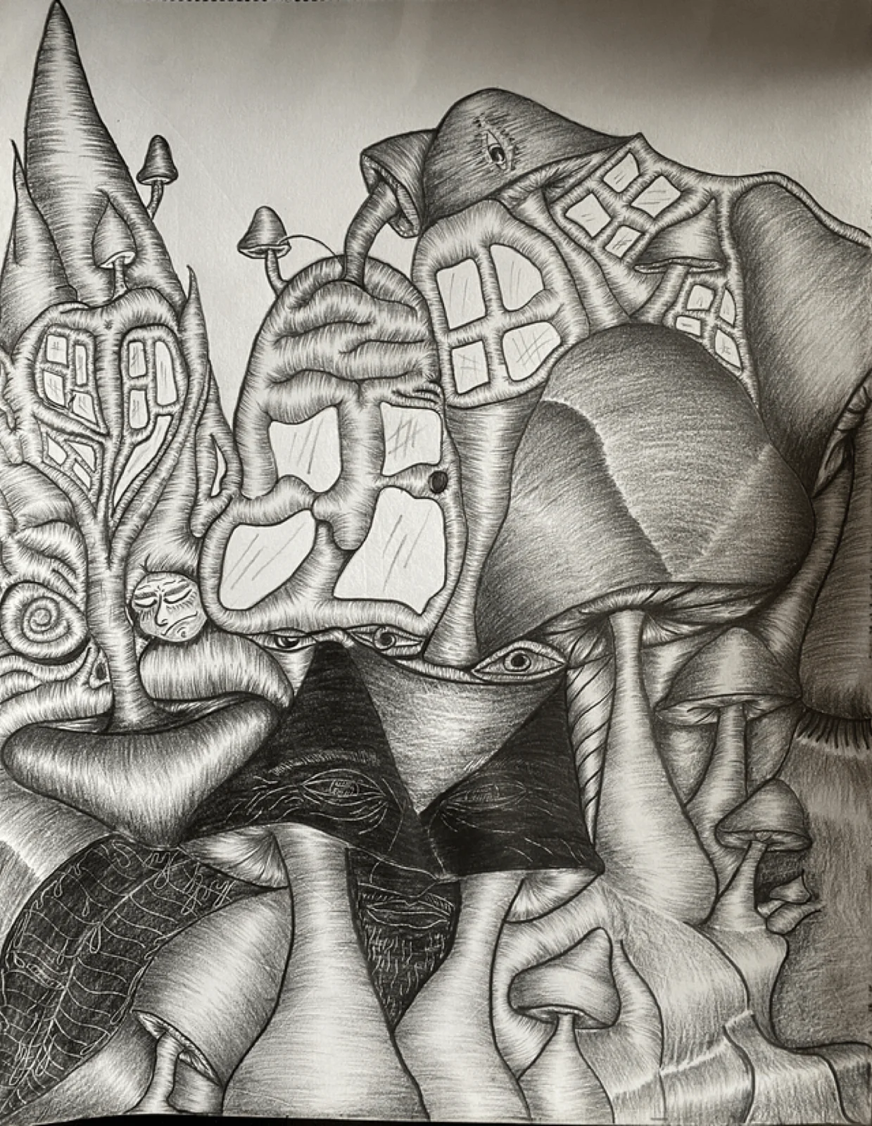 Kunstwerk von Garo - Der schwarze Mann